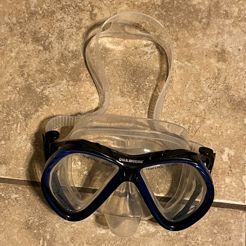 USED ONCE [U.S.DIVERS] Adult Swim Goggles